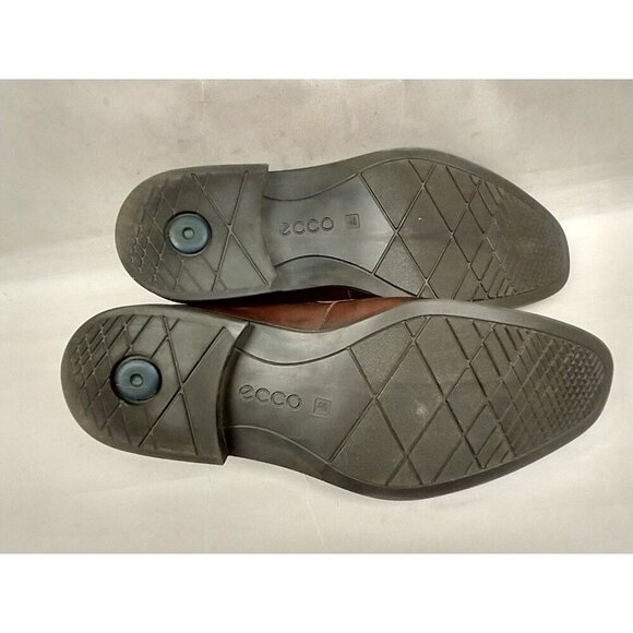 ECCO Melbourne Slip On Leather Penny Loafer Brown Men’s Size 12/12.5 - Picture 7 of 9